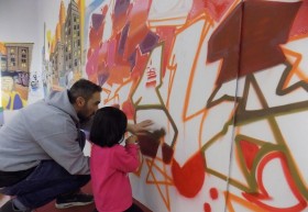 Obradoiros de graffiti - 06/02/2015 - Semana da Cultura Urbana